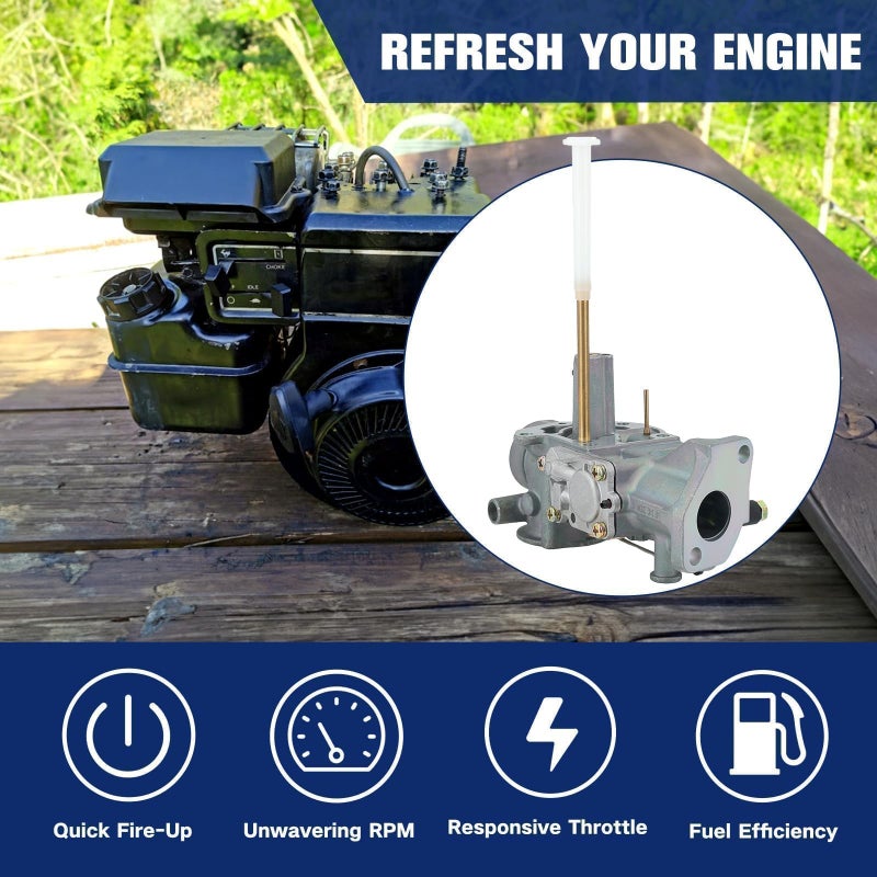 Powtol 498298 Carburetor for 495426 135202 135200 130200 112200 5HP Small Engine 495951 492611 490533 692784 - Image 4